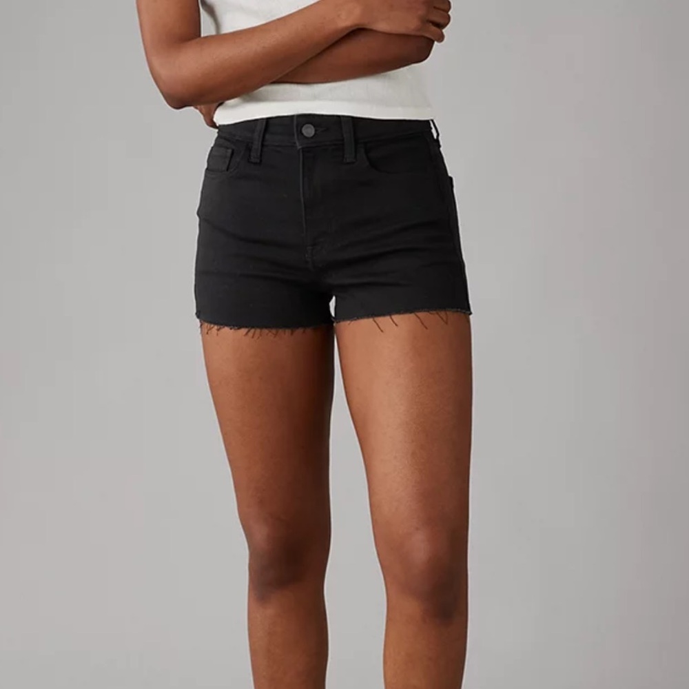 American Eagle Real Good AE Next Level High-Waisted
Denim Short Short